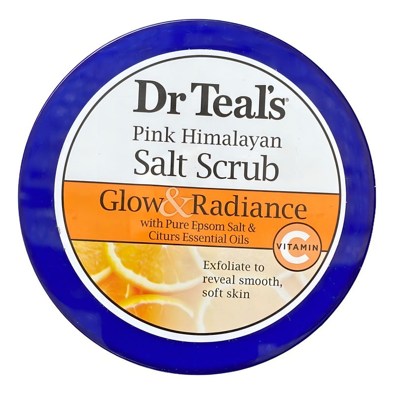 Dr Teals Exfoliante Corporal Con Vitamina C Citricos 454g