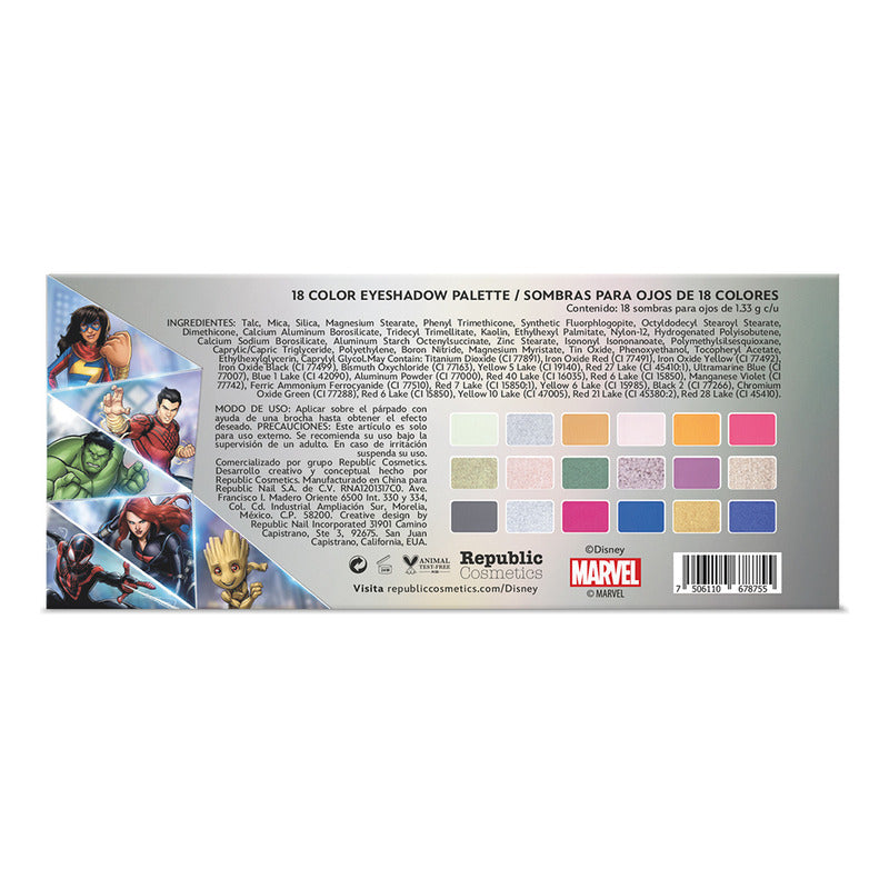 Disney - De Sombras 18 Colores Marvel