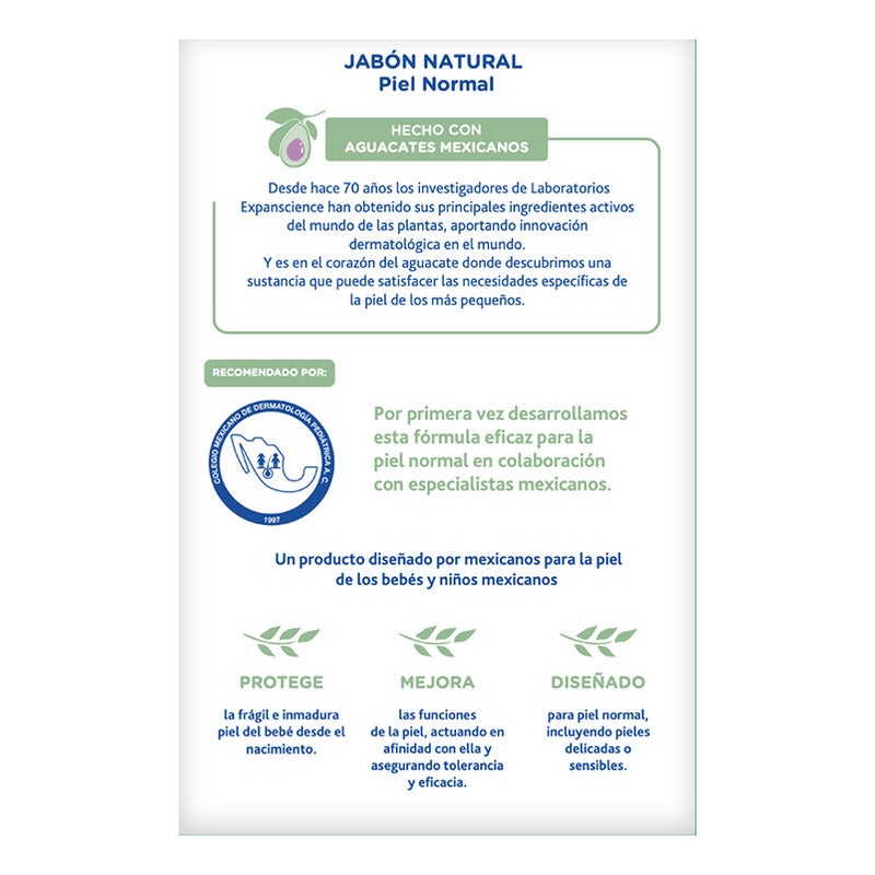 Mustela Jabón Natural Bebés Piel Normal 100gr