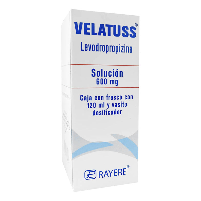 Velatuss Levodropropizina Solución 600mg Frasco Con 120ml