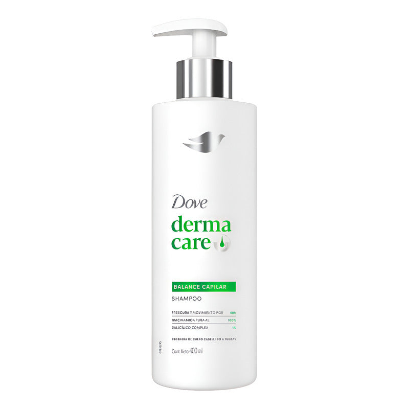 Dove Shampoo Derma Care Balance Capilar 400 Ml
