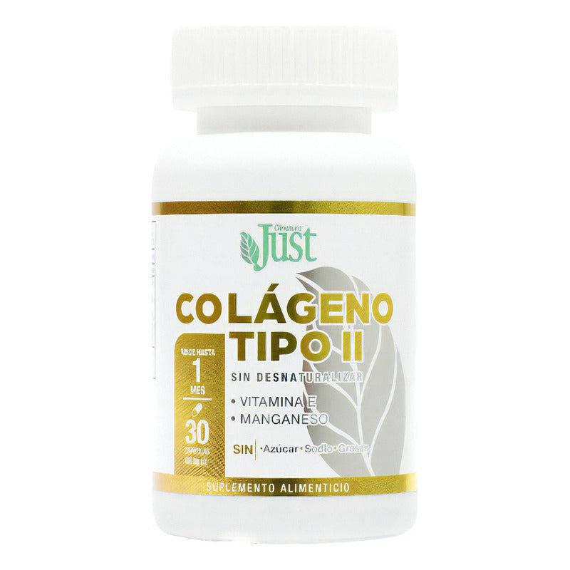 Colágeno Tipo 2 Premium. Sin Desnaturalizar 30 Cápsulas Olnatura Just Natural