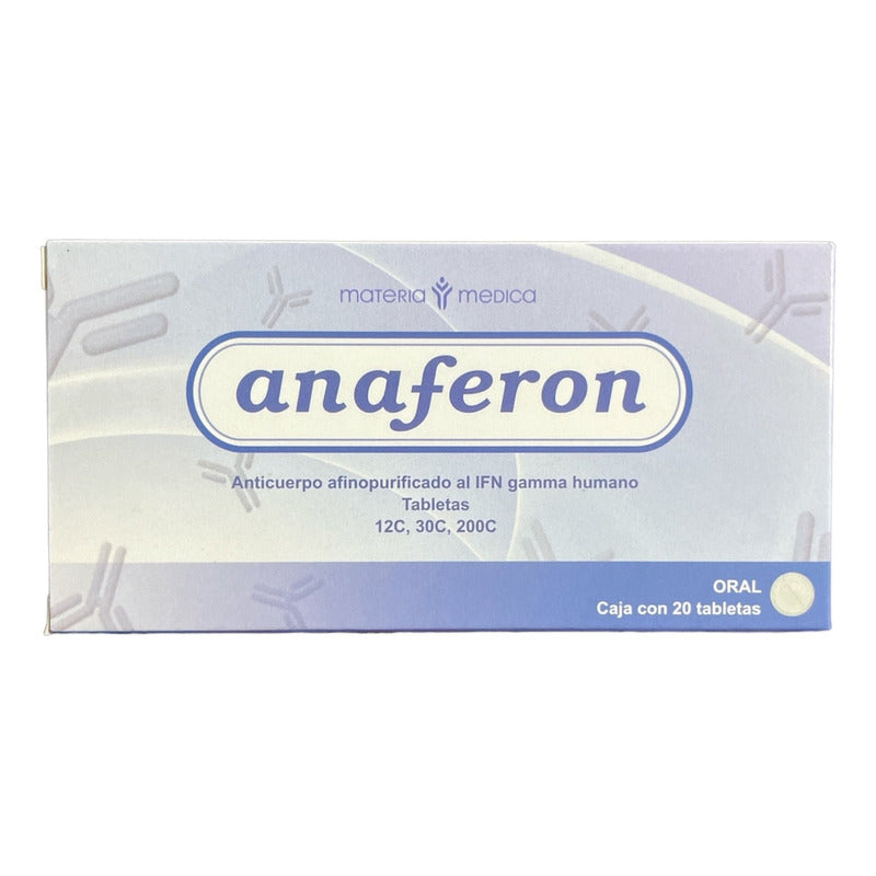 Anaferon Adulto Anticuerpo Afinopurificado 20 Tabletas