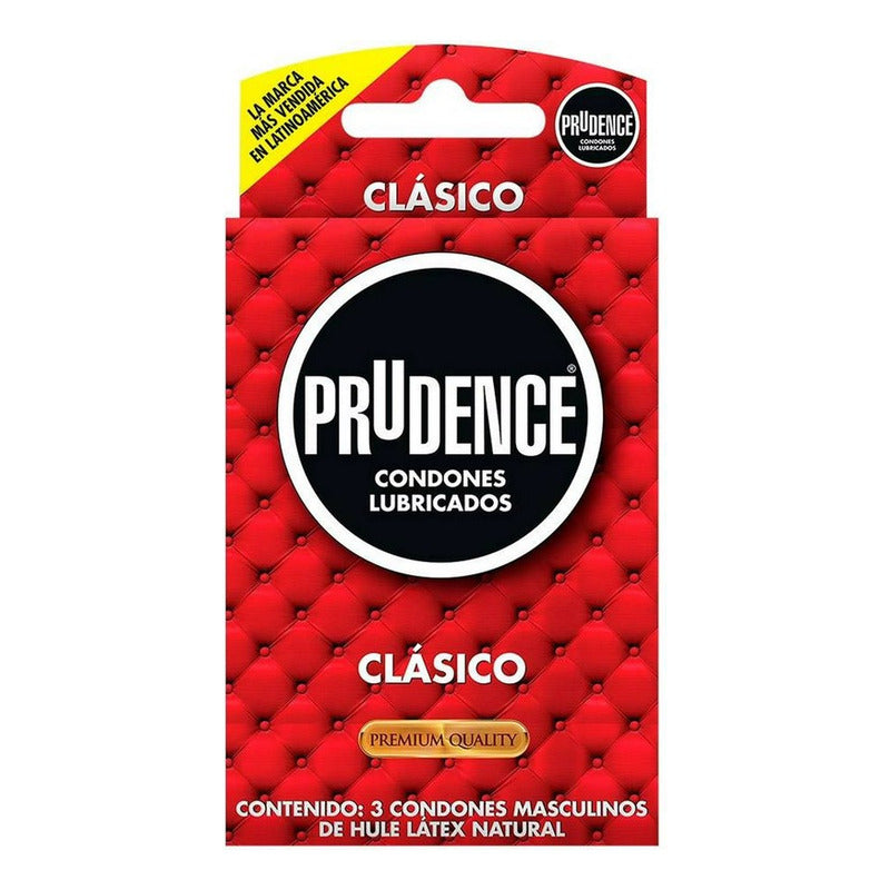Prudence Clásico 3 Condones Premium Quality
