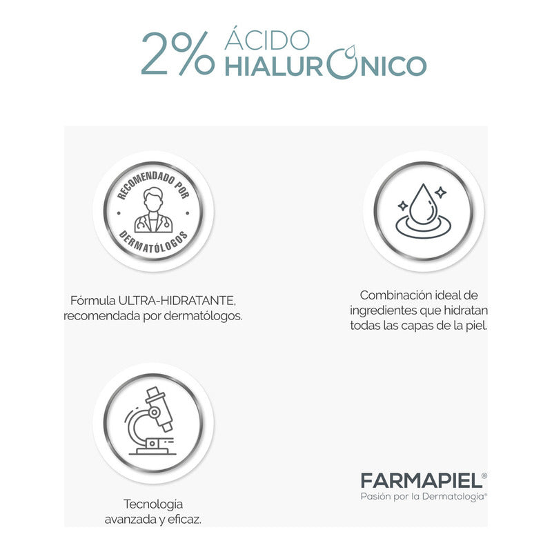 Farmapiel Ácido Hialuronico Sérum Facial Antiedad 30ml Todo Tipo De Piel