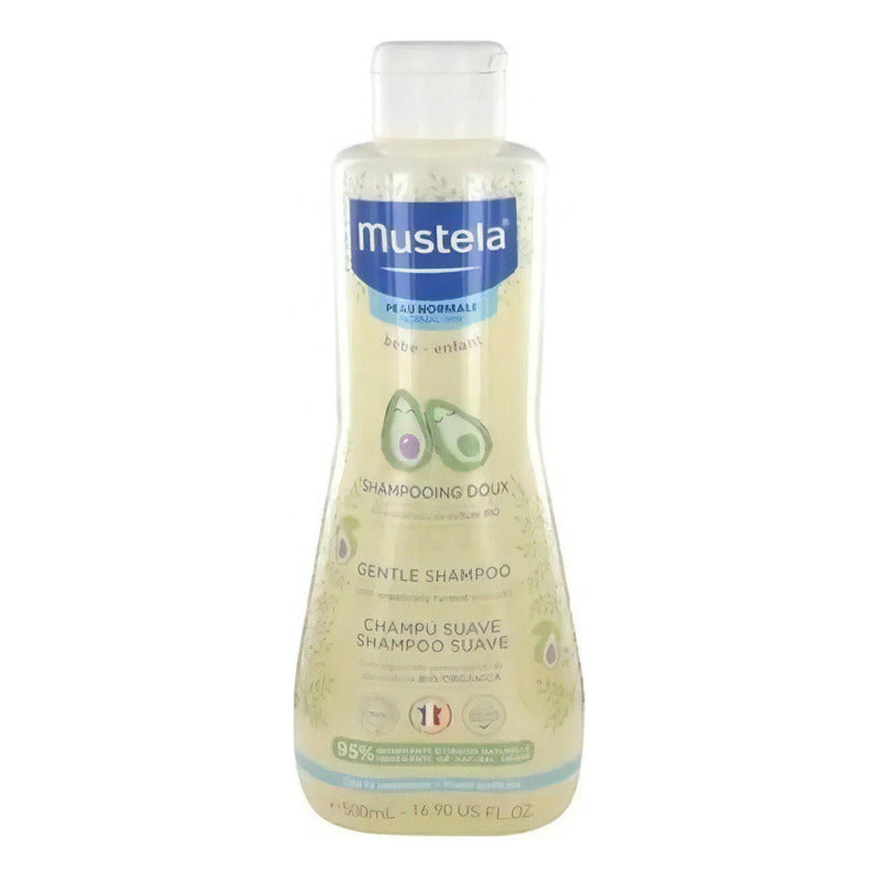 Mustela Shampoo Suave Hipoalergénico Sin Lágrimas Bebé 500ml