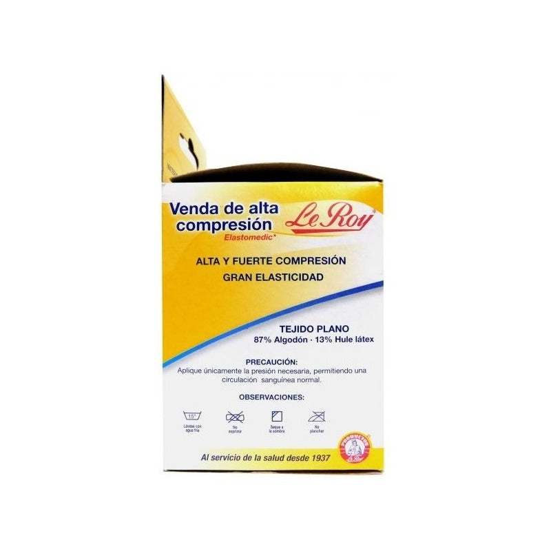 Venda De Alta Compresión Le Roy 7.5cm X 5m