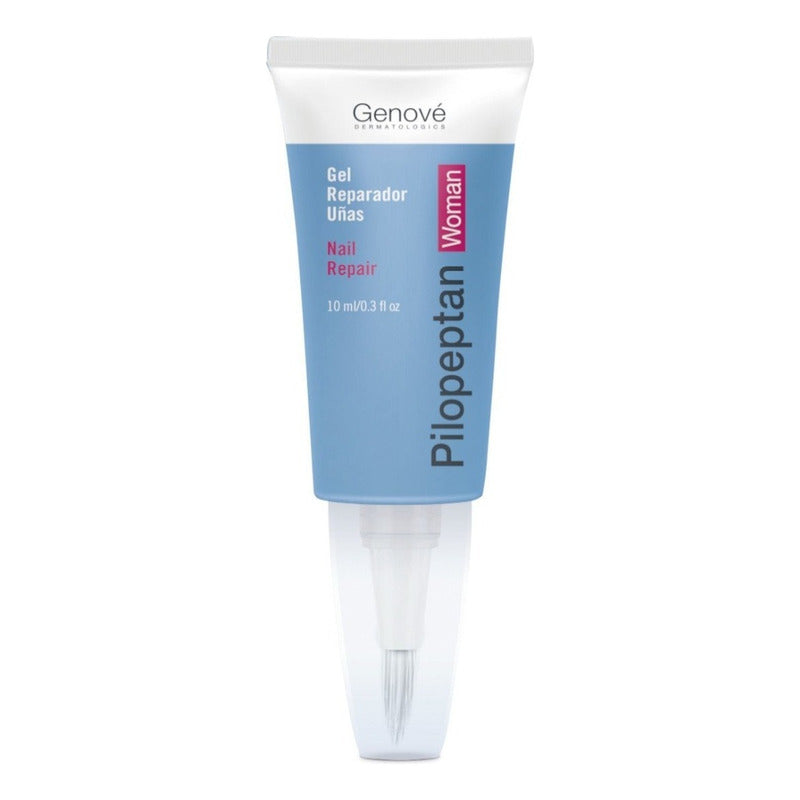 Pilopeptan Woman Gel Reparador Uñas En Tubo Con Brocha Aplicadora 10ml
