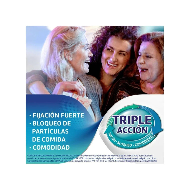 Pack 2 Corega Ultra Sin Sabor 70g