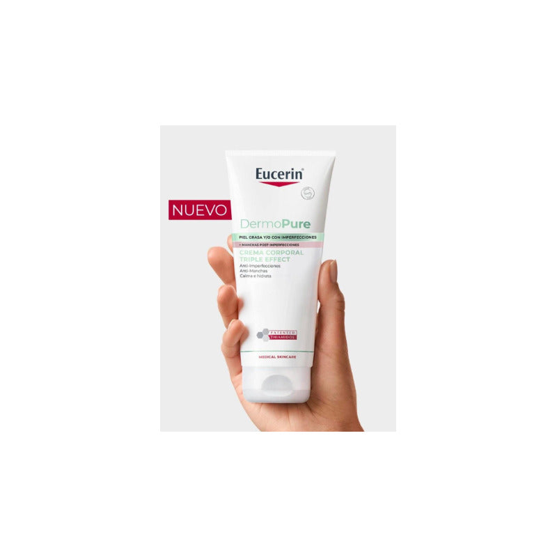 Eucerin Dermo Pure Oil Control Crema Corporal 200ml - Sin Olor