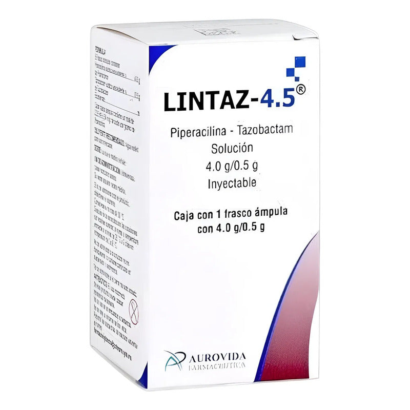 Lintaz4.5g Piperacilina, Tazobactam Solución Inyectable