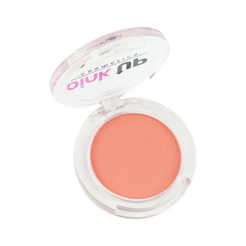 Pink Up, Rubor En Polvo, Larga Duración, Alta Pigmentación Tono Del Maquillaje Apricot