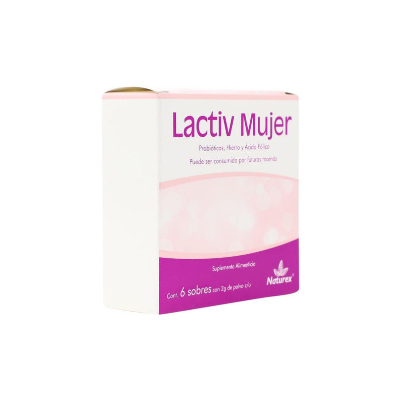 Lactiv Mujer Suplemento Alimenticio 6 Sobres 2gc/u Sin Sabor