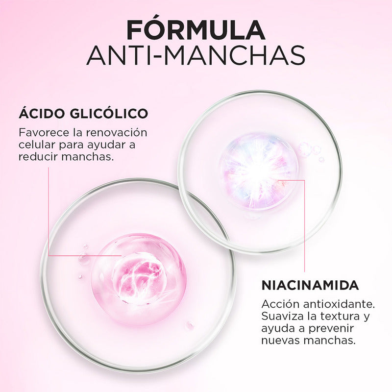 Crema Día Anti-manchas Con Ácido Glicólico L'oréal Paris Día Todo Tipo De Piel