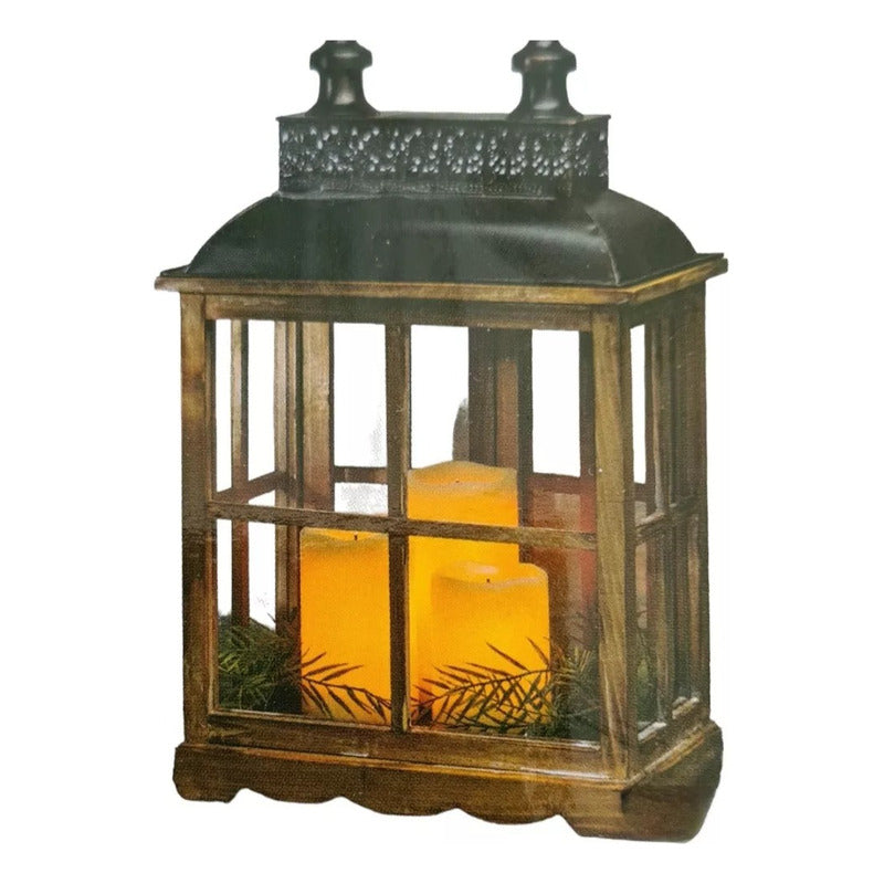 6 Velas Led Con Control Remoto 8 Colores Crema Liso