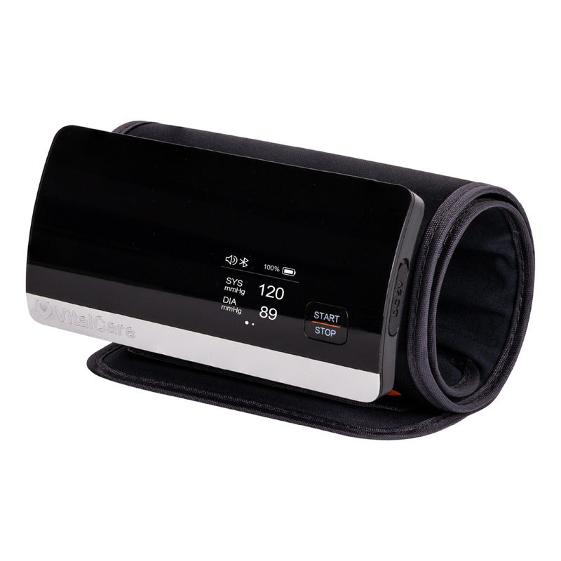 Baumanómetro De Brazo Vitalcare Ye680b Bluetooth Recargable Con Voz Y Brazalete 22-36cm