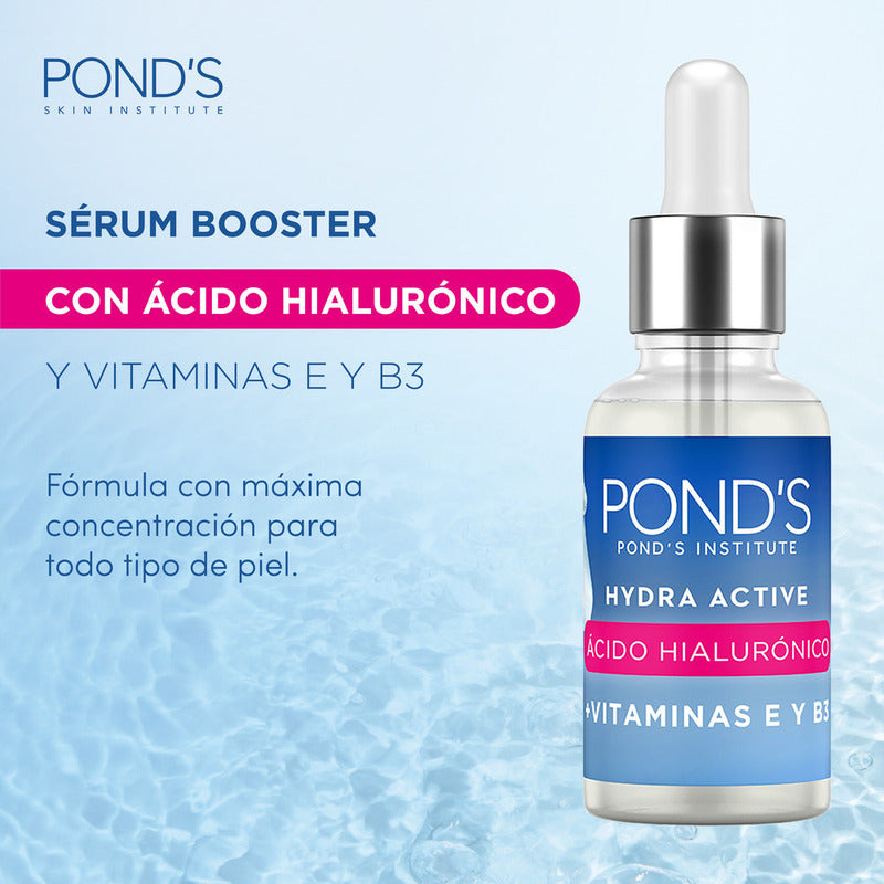 Ponds Sérum Facial Con Ácido Hialurónico 30 Ml Día Y Noche Todo Tipo De Piel