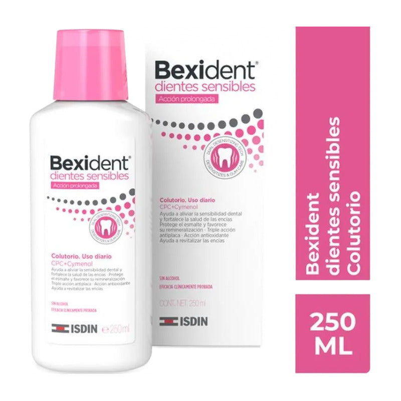 Enjuague Bexident Dientes Sensibles Acción Prolongada 250ml