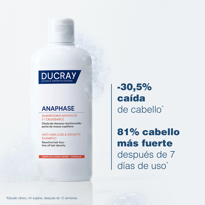 Shampoo Anticaída Y Crecimiento Ducray Anaphase 200 Ml