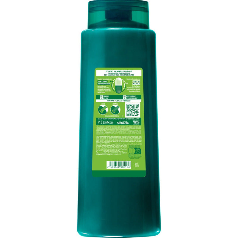 Shampoo Garnier Fructis Probióticos Fuerza 650ml
