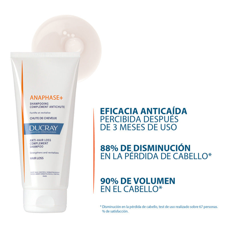 Shampoo Ducray Anaphase+ Fortalecedor Anticaída 200ml