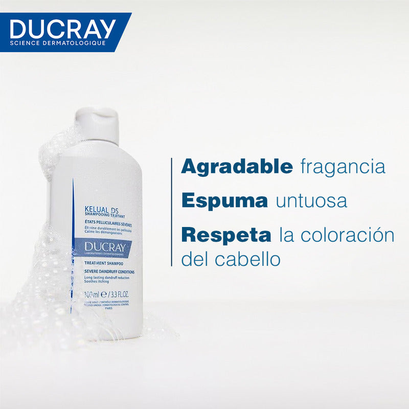 Ducray Kelual Ds Shampoo Anticaspa Severa 100 Ml