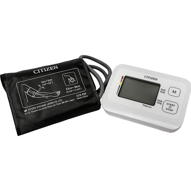 Monitor De Presión Arterial Digital De Brazo Automático Citizen Chu-304 Blanco