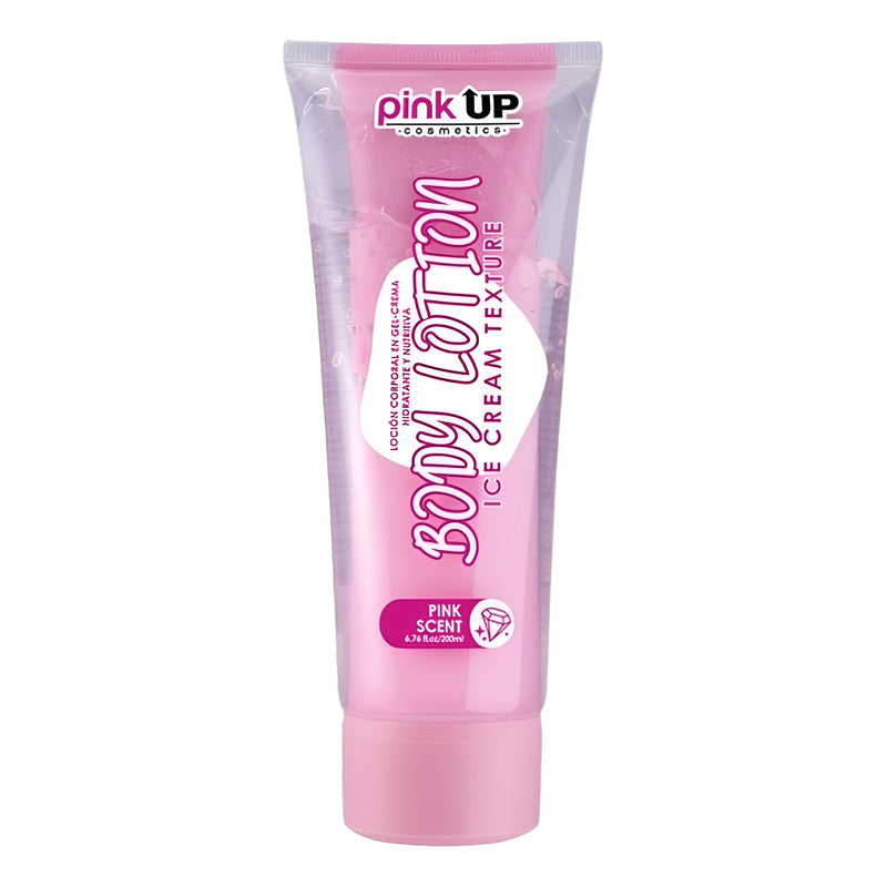 Pink Up Body Lotion Ice Cream Texture Pink Scent 200ml Pink Scent