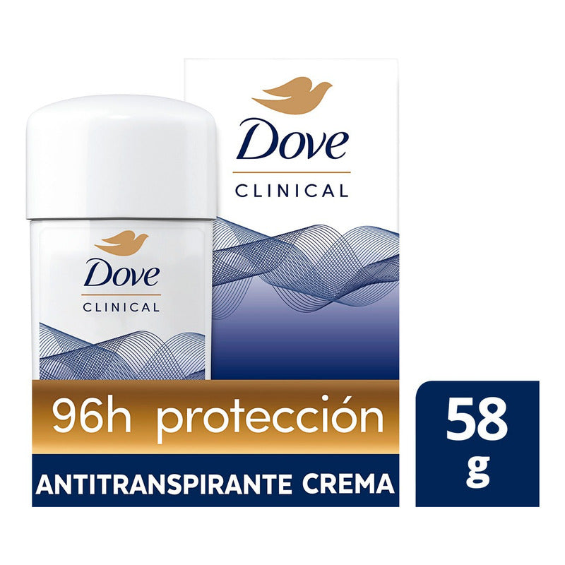 Dove Clinical 96h Antitranspirante En Crema 58g