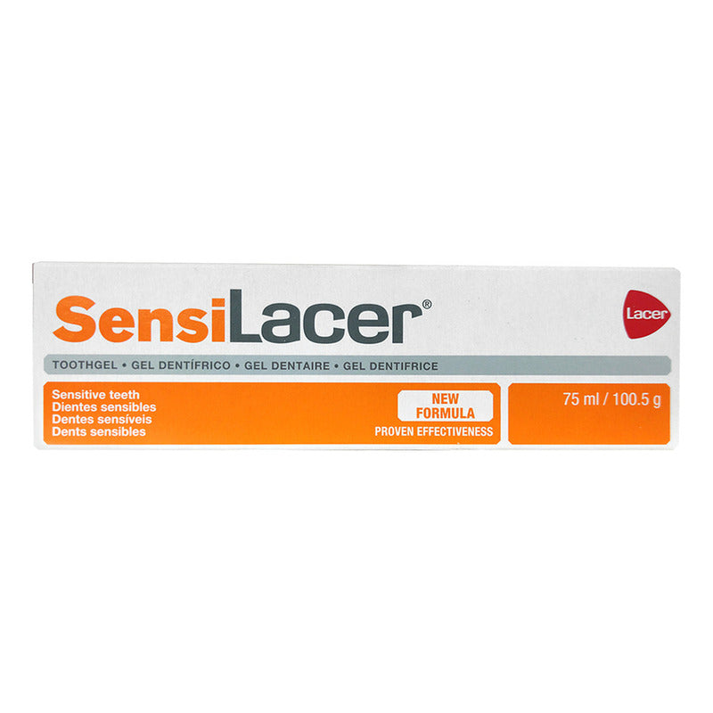 Pasta Dentrífica Lacer Para Dientes Sensibles Sencilaser 75ml