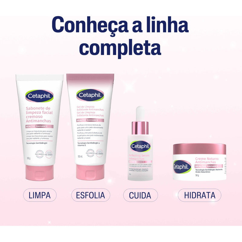 Gel Limpiador Exfoliante Antimanchas Healthy Radiance De Cetaphil, 100 Ml