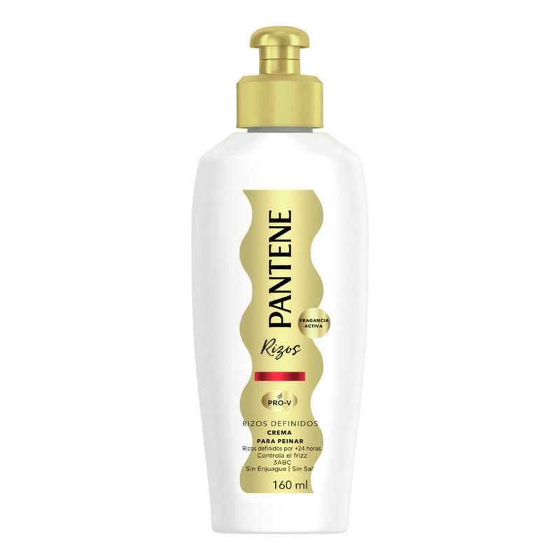 Crema Para Peinar Rizos Pantene Pro-v 160 Ml