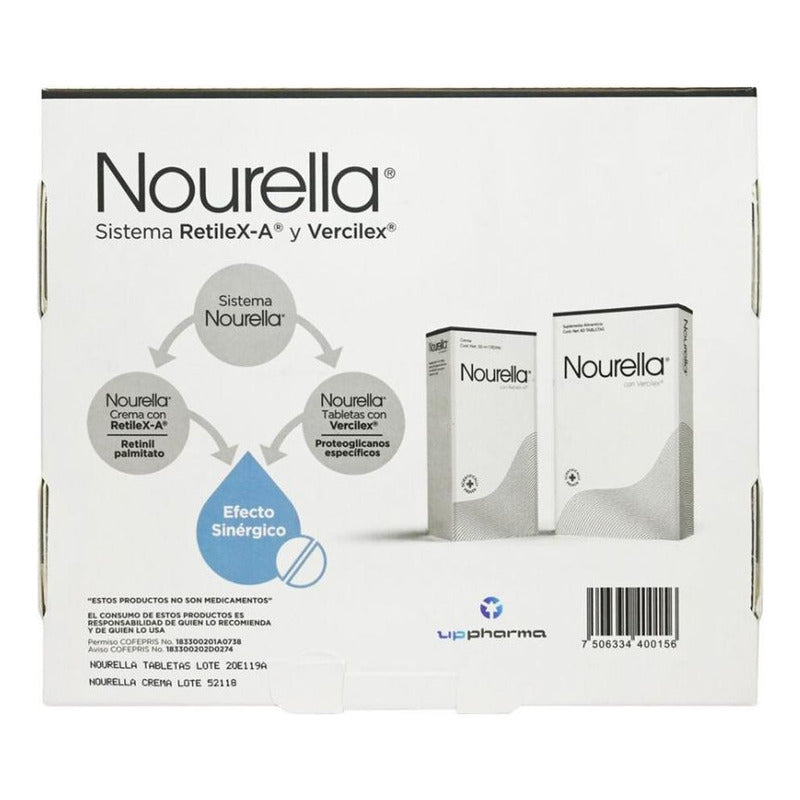 Nourella Kit Crema Tubo 30 Ml Y Caja Con 60 Tabletas