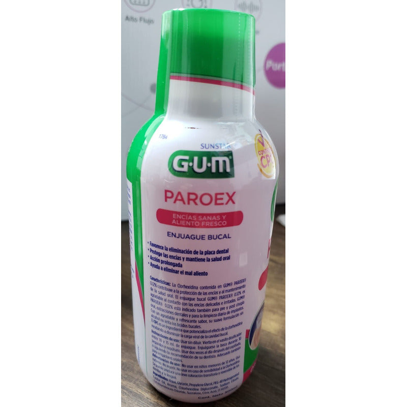 Gum Paroex Gingivitis Enjuague Bucal 300ml