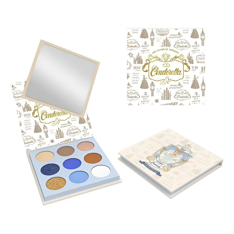 Set De Sombras Disney 100 Años Edición Especial Dif Princesa