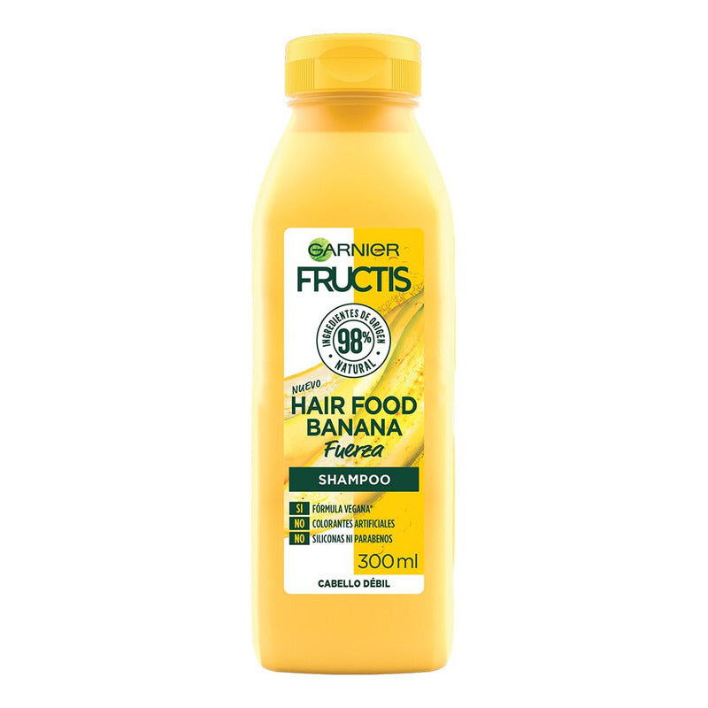 Garnier Fructis Shampoo Fuerza Hair Food Banana 300ml