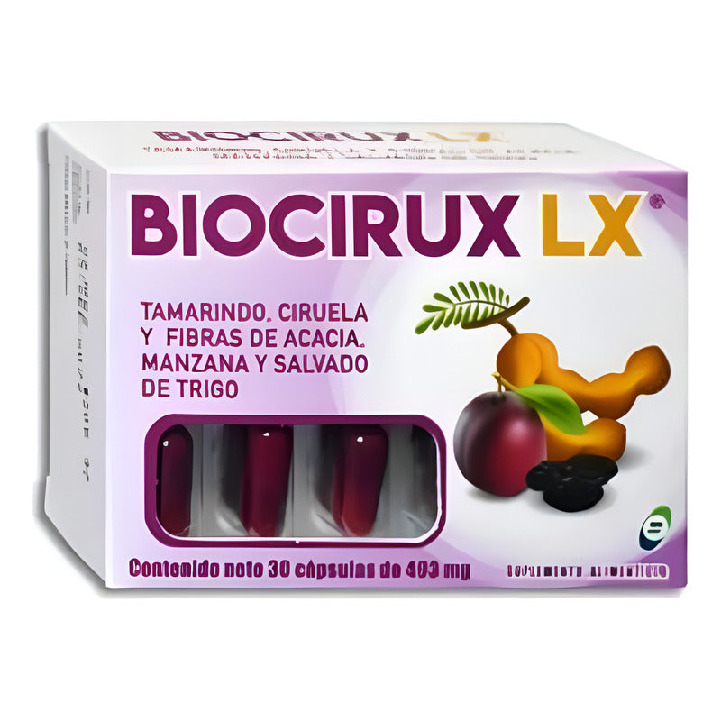 Biociruxlx Suplemento Alimenticio Con 30caps De 493mg Sin Sabor