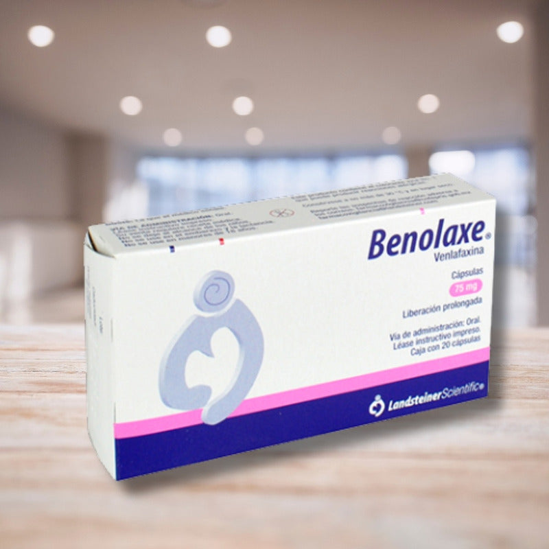 Benolaxe Venlafaxina 75 Mg 20 Cápsulas Landsteiner