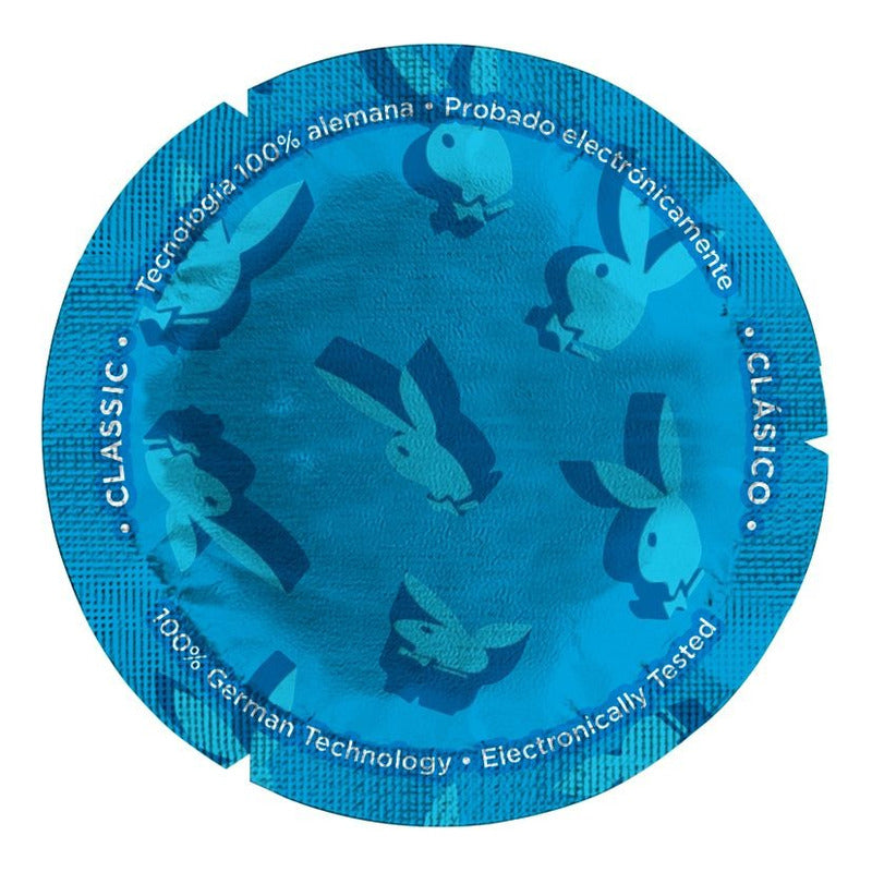 Vitrolero Con 100 Condones Lubricados Playboy Classic