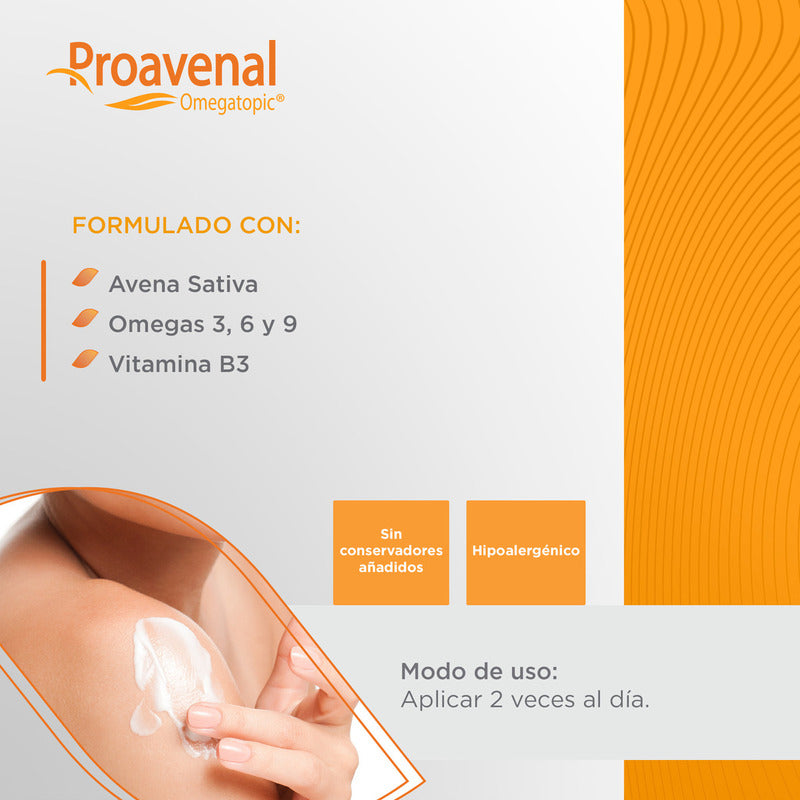 Proavenal Omegatopic Crema Emoliente 250g