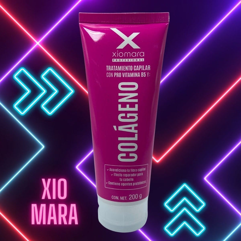 Tratamiento Colageno Para Cabello Extra Dañado Seco 200 Grs