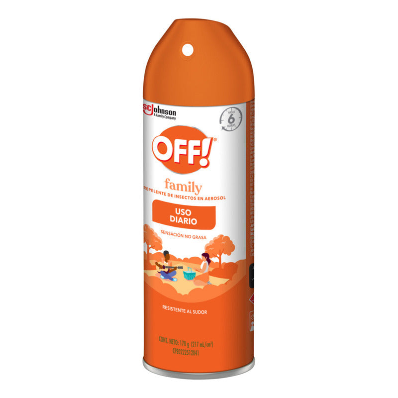 Repelente De Mosquitos En Aerosol Off! 170g