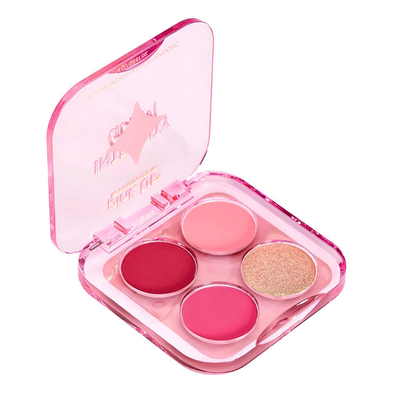 Cuarteto De Sombras Para Ojos Paleta Intensity Glam Pink Up 02 Bloom