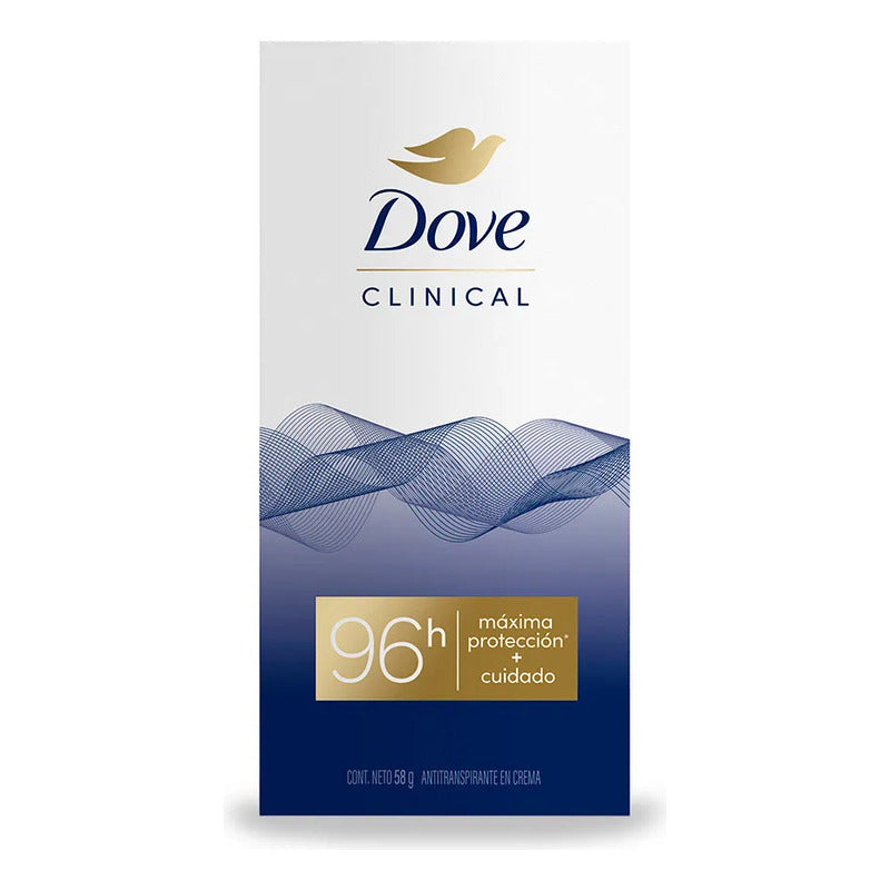 Dove Clinical 96h Antitranspirante En Crema 58g Aqua Citrus