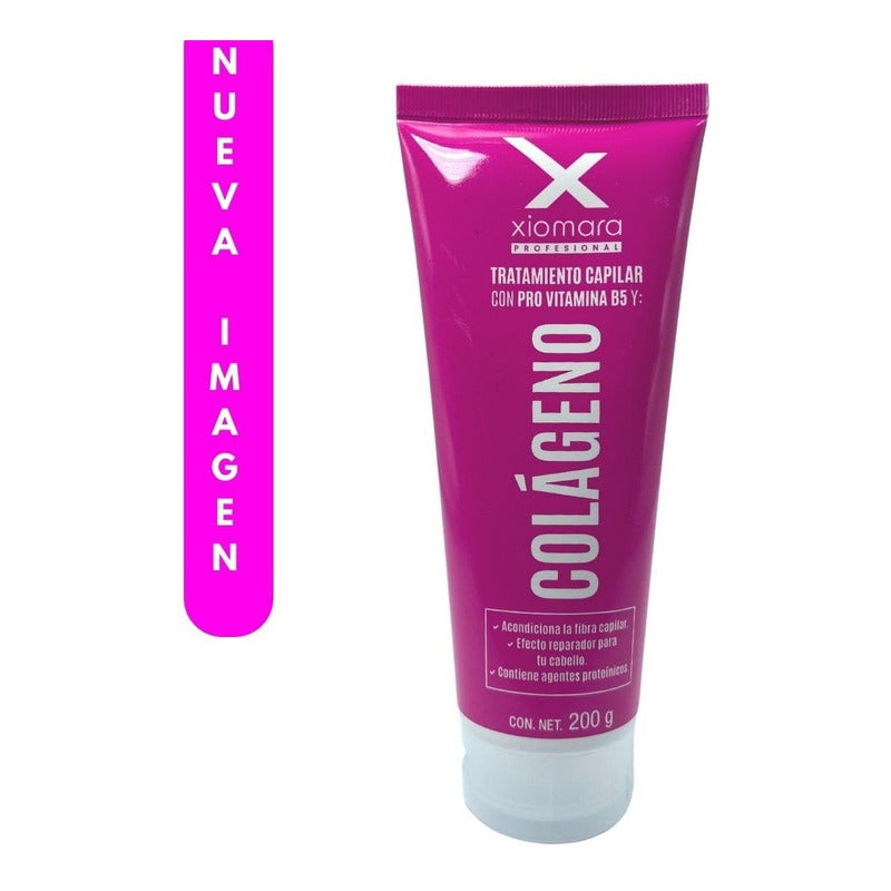 Tratamiento Colageno Para Cabello Extra Dañado Seco 200 Grs
