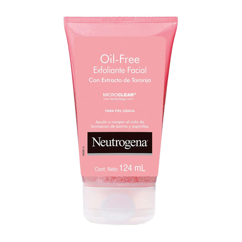 Exfoliante Facial Neutrogena Oil Free Toronja 124 Ml