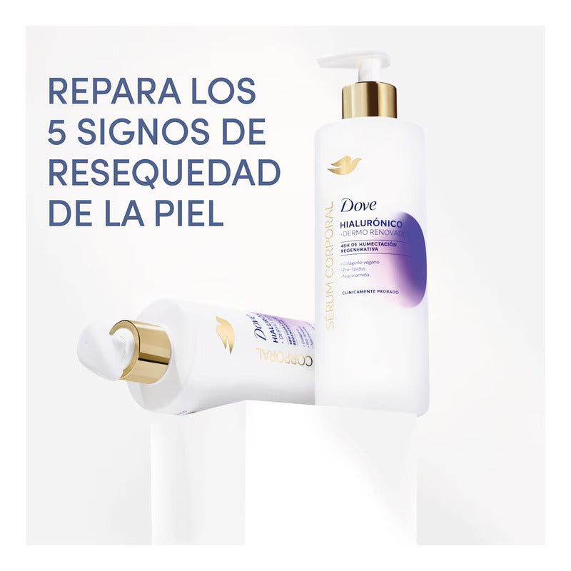 Serum Corporal Acido Hialuronico Dermo Renovador Dove 1 L