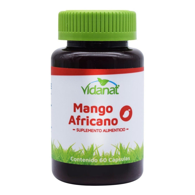 Mango Africano 60 Cápsulas Vidanat Sabor Sin Sabor