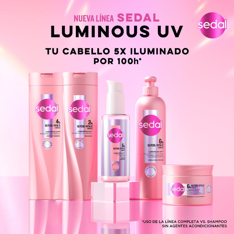 Mascarilla Capilar Sedal Luminous Uv 300 Ml