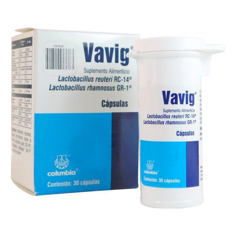 Suplemento Vavig 30 Cápsulas Sin Sabor Nutricional Sin Sabor